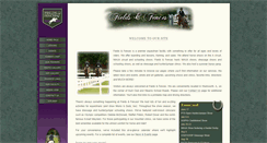 Desktop Screenshot of fieldsandfences.com
